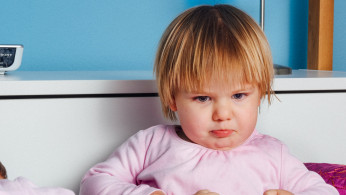 grumpy kid