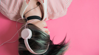 headphones, music
