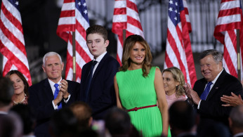 Barron Trump, Melania Trump
