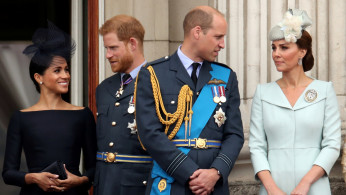 Meghan, Harry, William and Kate