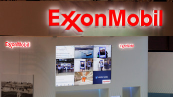 Logos of ExxonMobil
