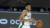 NBA: Milwaukee Bucks forward Giannis Antetokounmpo