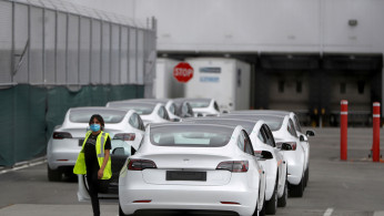 FILE PHOTO: Tesla's primary vehicle factory in Fremont, California, is shown in May 2020