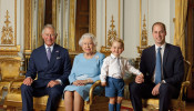 Prince Charles, Queen Elizabeth II, Prince George, Prince William