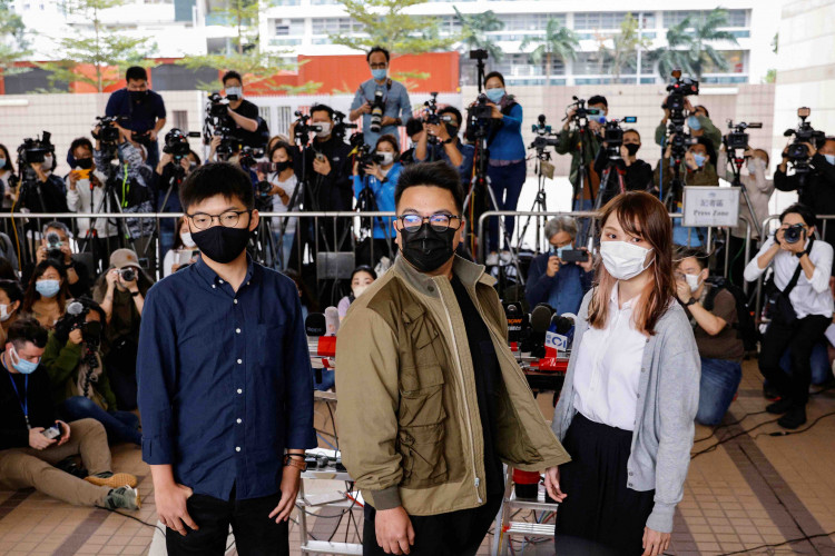Hong Kong Activists Taken into Custody