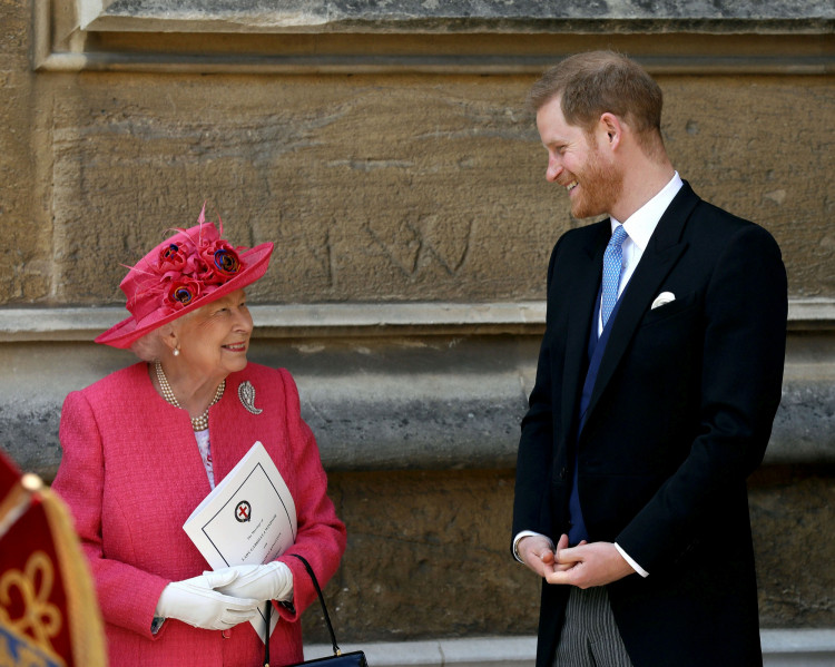 Prince Harry and Queen Elizabeth