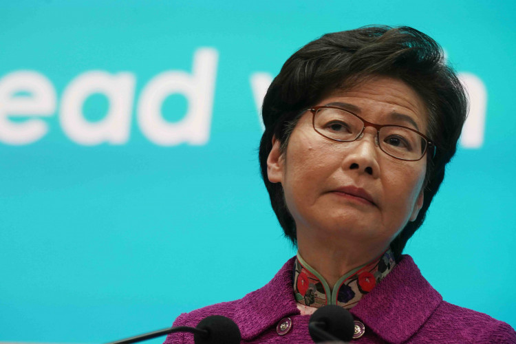 Hong Kong Chief Executive Carrie Lam