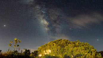 Mars and Jupiter