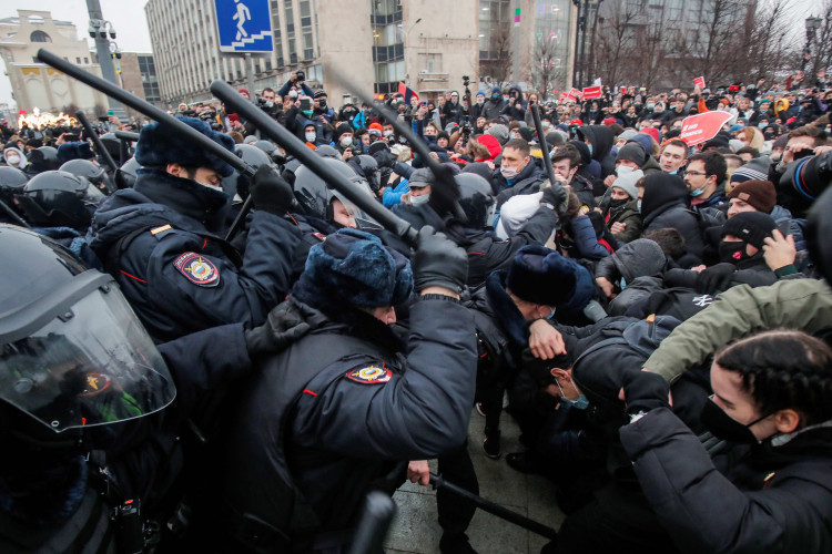Navalny Protest Crackdown