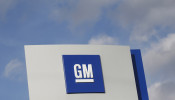 FILE PHOTO: The GM logo is seen in Warren, Michigan, U.S. on October 26, 2015