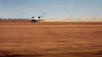 UN armored car in Mali