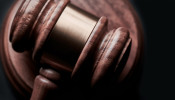 closeup photo of gavel