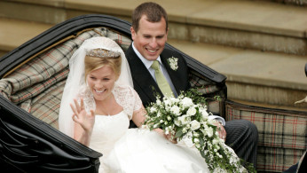 Peter Phillips and Autumn Phillips