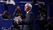 FILE PHOTO: Governor Asa Hutchinson speaks at the Republican National Convention in Cleveland, Ohio, U.S. July 19, 2016. 