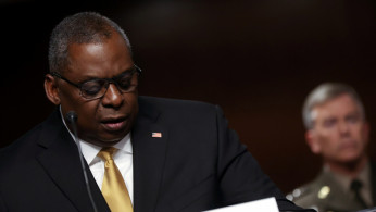 U.S. Secretary of Defense Lloyd Austin testifies before a Senate Armed Services Committee hearing on the Pentagon's budget request, on Capitol Hill in Washington, U.S. June 10, 2021. 