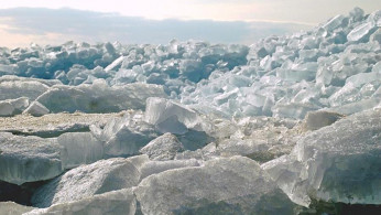 CRUMBLING ICE