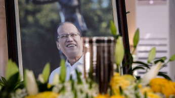 Public viewing of former Philippine President Aquino in Quezon City