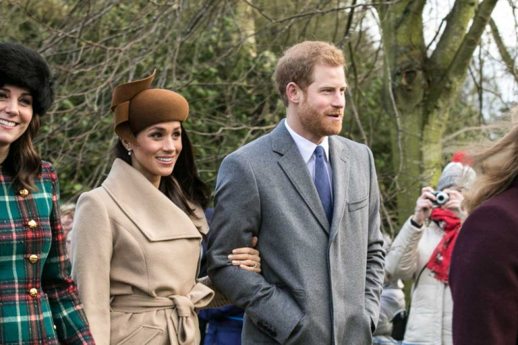 Kate Middleton, Meghan Markle and Prince Harry