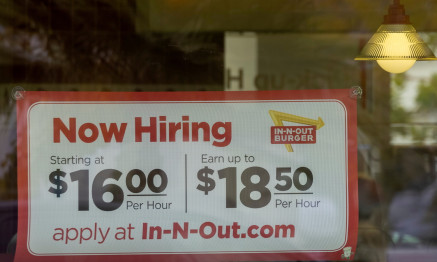 U.S. weekly jobless claims fall; layoffs at 24-year low
