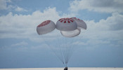 SpaceX Inspiration4 mission safely splashes down