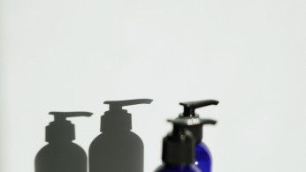 shampoo bottles