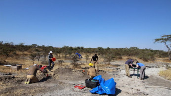Laetoli site in northern Tanzania