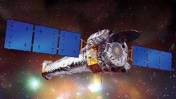 CHANDRA XRAY OBSERVATORY artist illustration