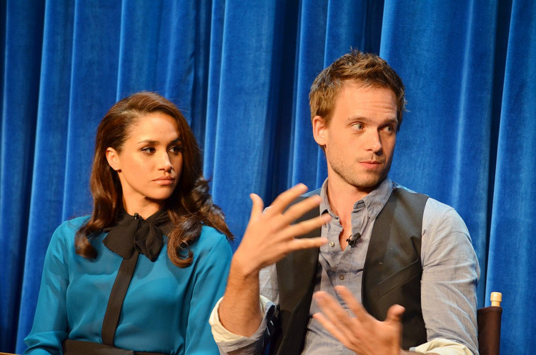 Meghan Markle and Patrick J. Adams