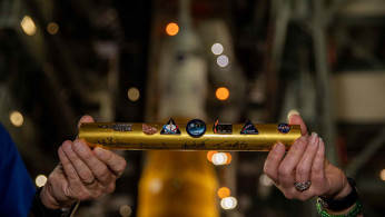 Artemis 1 golden baton