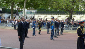 Royal Procession Following Queen's Coffin