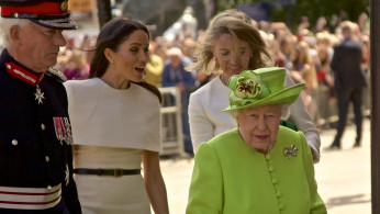 Meghan Markle and Queen Elizabeth II