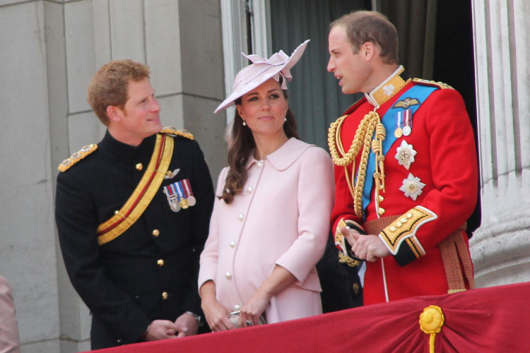 Prince Harry, Kate Middleton, and Prince William