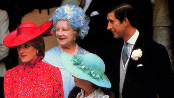 Princes Diana and King Charles III