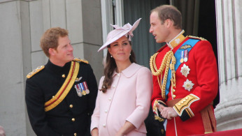 Prince Harry, Kate Middleton, and Prince William