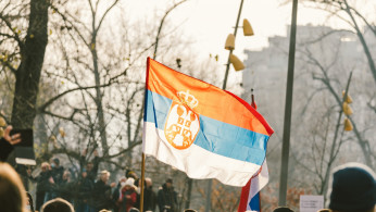 FLAG OF SERBIA