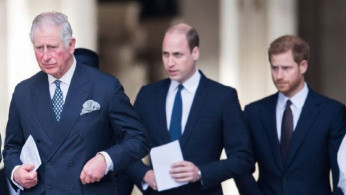 King Charles III, Prince William and Prince Harry 
