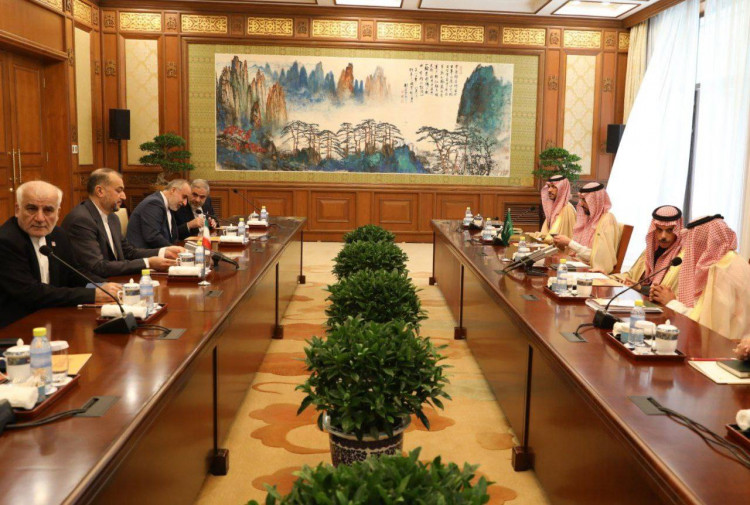 Iranian and Saudi Foreign Ministers Hold First Formal Meeting in Over Seven Years in Beijing