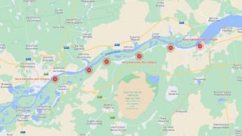Civilian Exodus Amidst Catastrophic Dam Destruction in Ukraine Conflict Zone