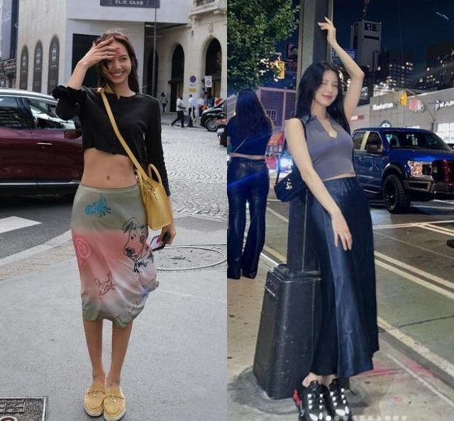 The Slip Skirt Trend: From Jennie to Lisa, How K-pop Stars are Rocking the Look for F/W