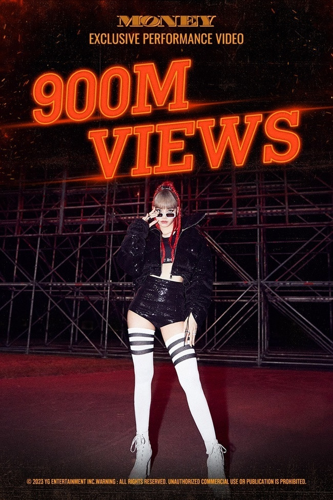 BLACKPINK's Lisa Breaks Records: 'MONEY' Dance Video Surpasses 900 Million Views