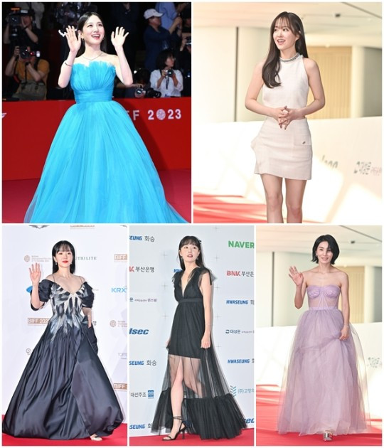 Busan International Film Festival Fashion: Best Dressed Park Eun-bin vs. Worst Dressed Kim Seo-hyung