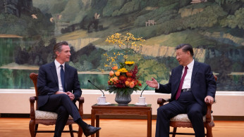 California Governor Gavin Newsom Meets Xi Jinping Amid National Tensions
