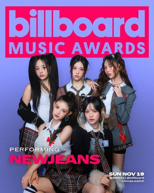 NewJeans Makes History as First K-Pop Girl Group to Perform at Billboard Music Awards