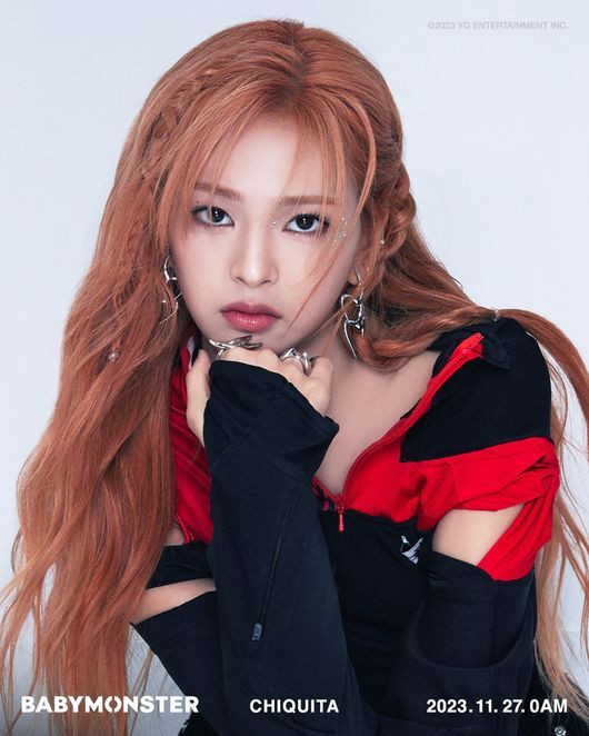 Chiquita visual Photos Revealed - BABYMONSTER, YG's Newest Girl Group, Set to Debut on November 27