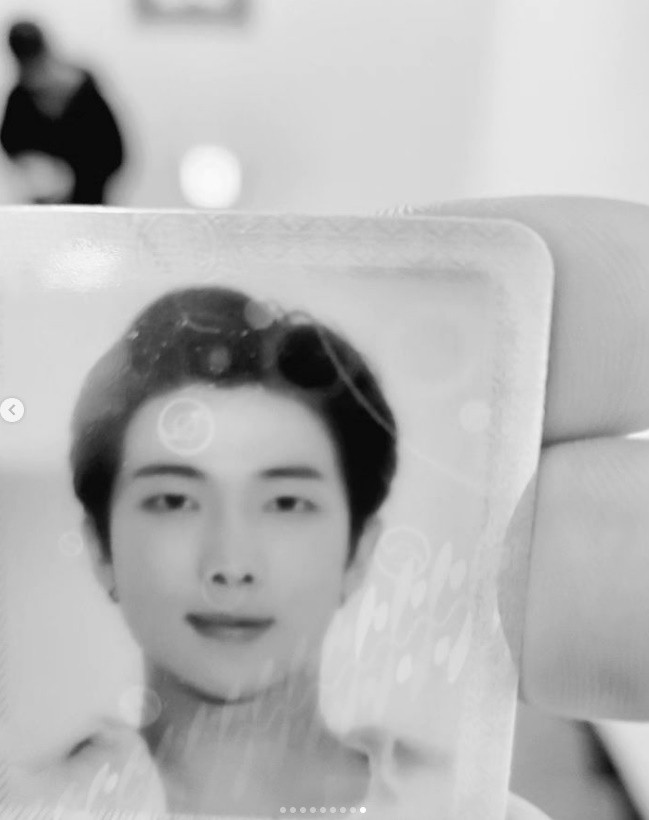 BTS Leader RM Shares His ID Photo - Is This a Hint About His Upcoming Military Enlistment?