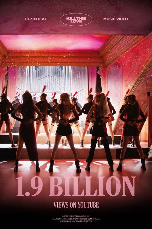 BLACKPINK Sets Unprecedented K-Pop Milestone with 'Kill This Love' Surpassing 1.9 Billion YouTube Views