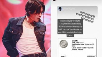 BTS Jimin Sets Unprecedented Milestone: Platinum in Korea, US, Japan, and Gold in Canada