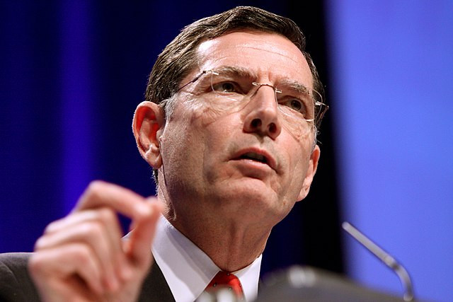 Top Senate Republican John Barrasso Backs Trump for 2024 Presidential Bid