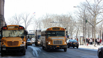 NYC High School Students Go Remote as Migrants Occupy School Amid Storm