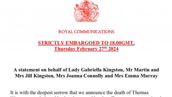 Thomas Kingston's Cause of Death: Lady Gabriella's Husband Found with 'Traumatic Head Wound,' Gun Found Near Body